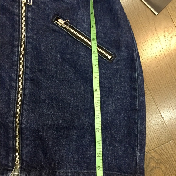 rag & bone jean skirt - Picture 6 of 8